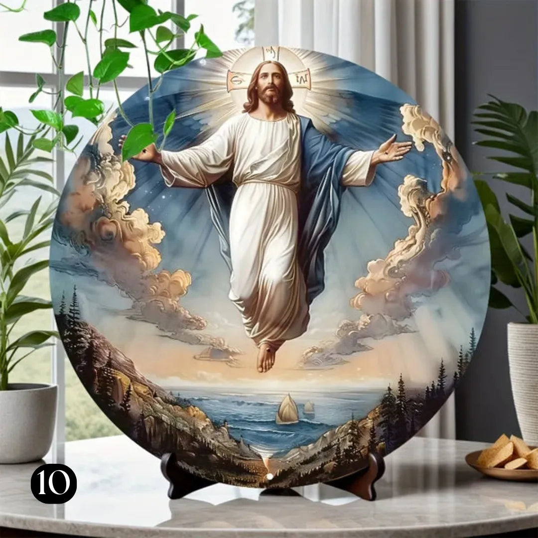 Decoração Católica Tridimensional Realista