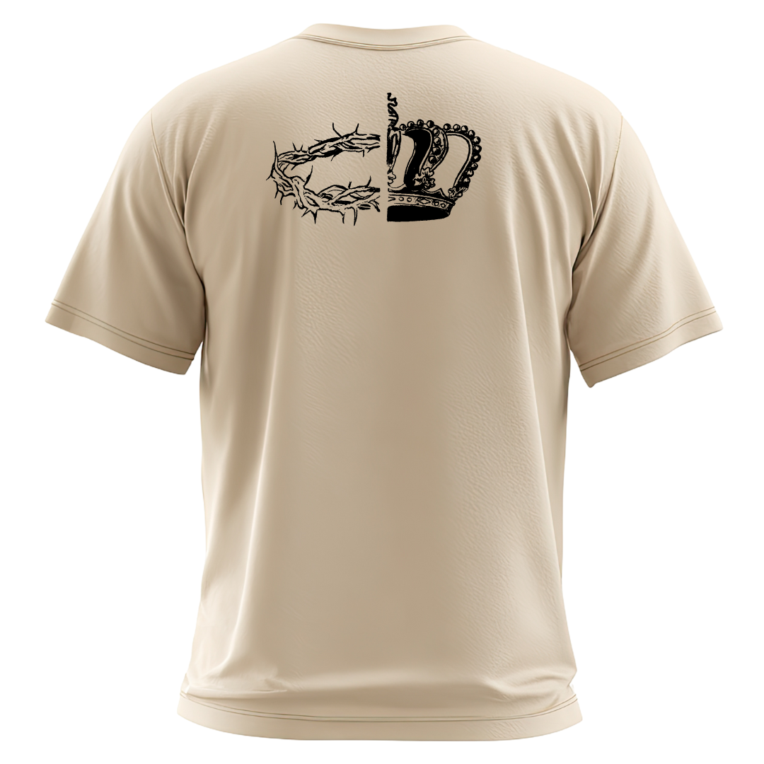 Camiseta Coroa de Espinhos e Vitória
