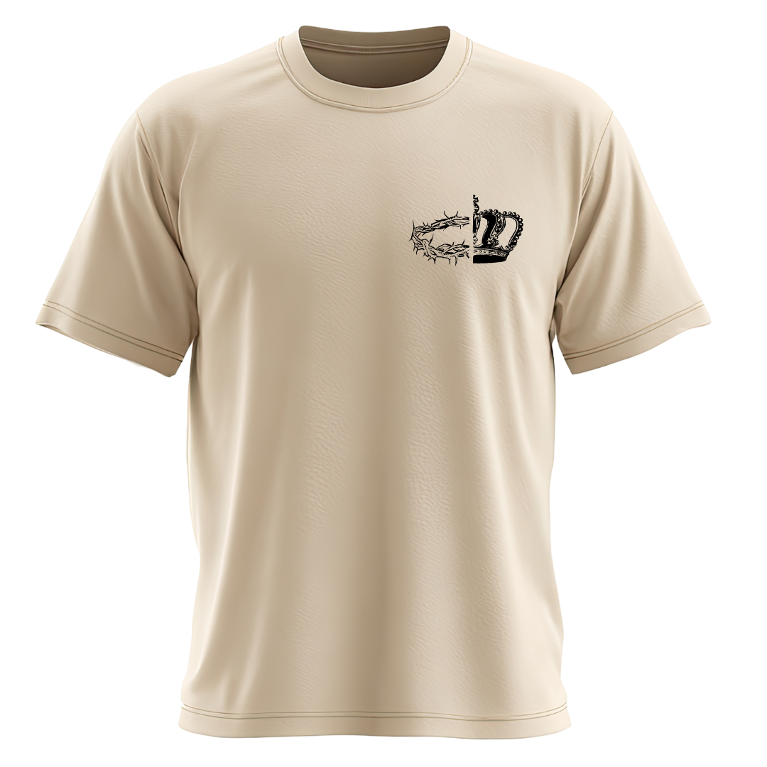 Camiseta Coroa de Espinhos e Vitória