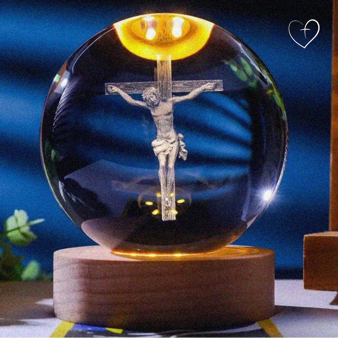 Esferas Católicas - Luminária em 3D LED