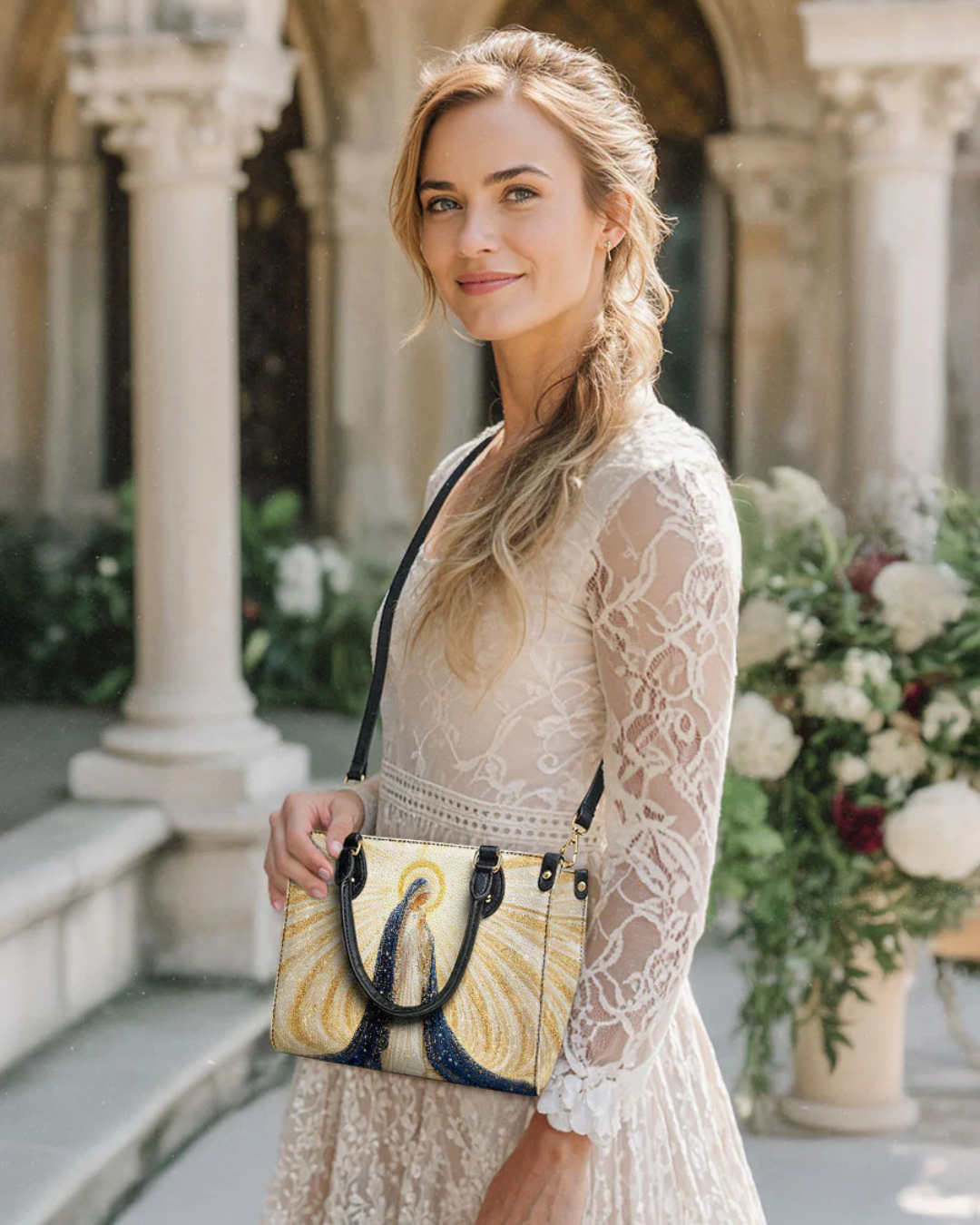 Bolsa Católica Feminina - Manto Celestial