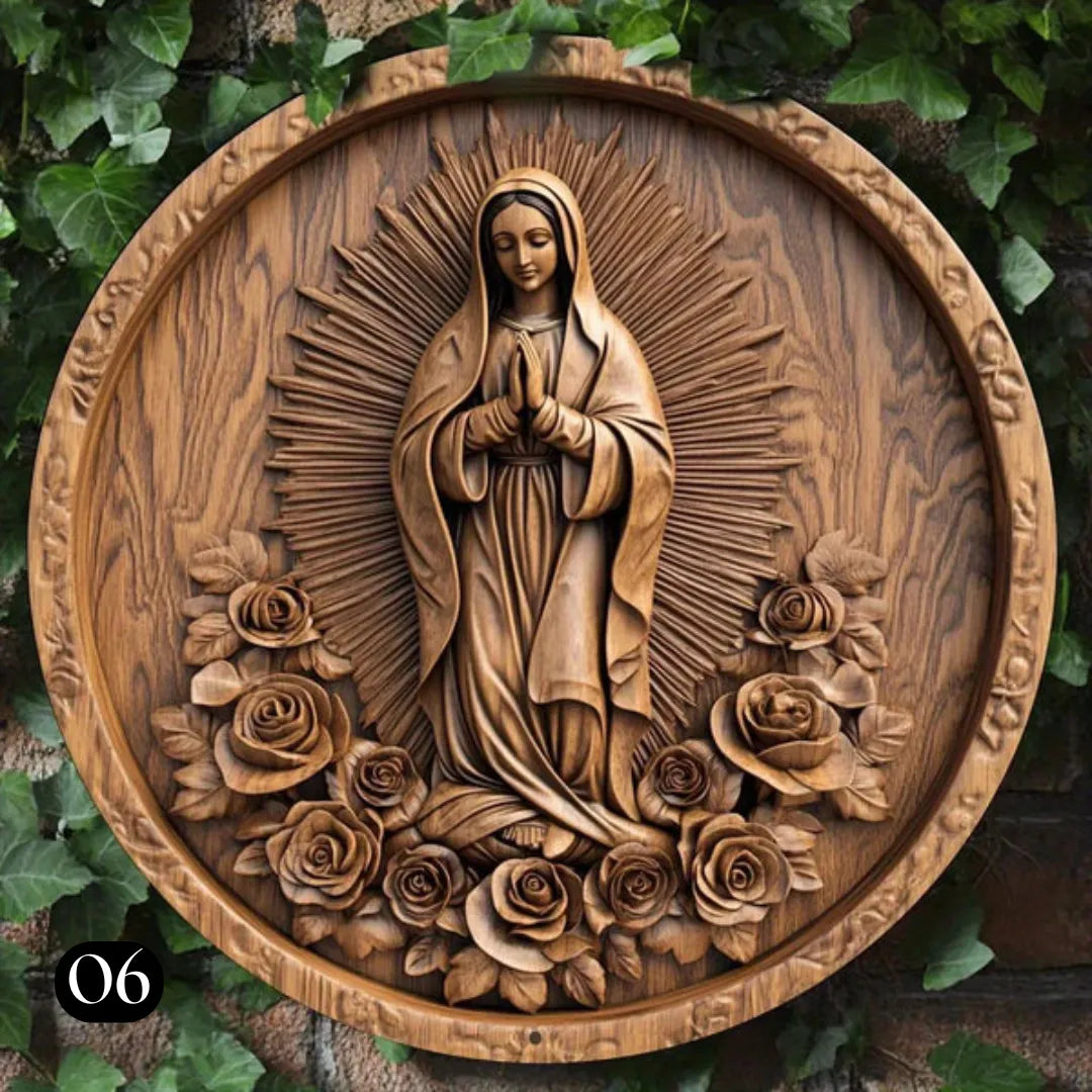 Decoração Católica Tridimensional Realista