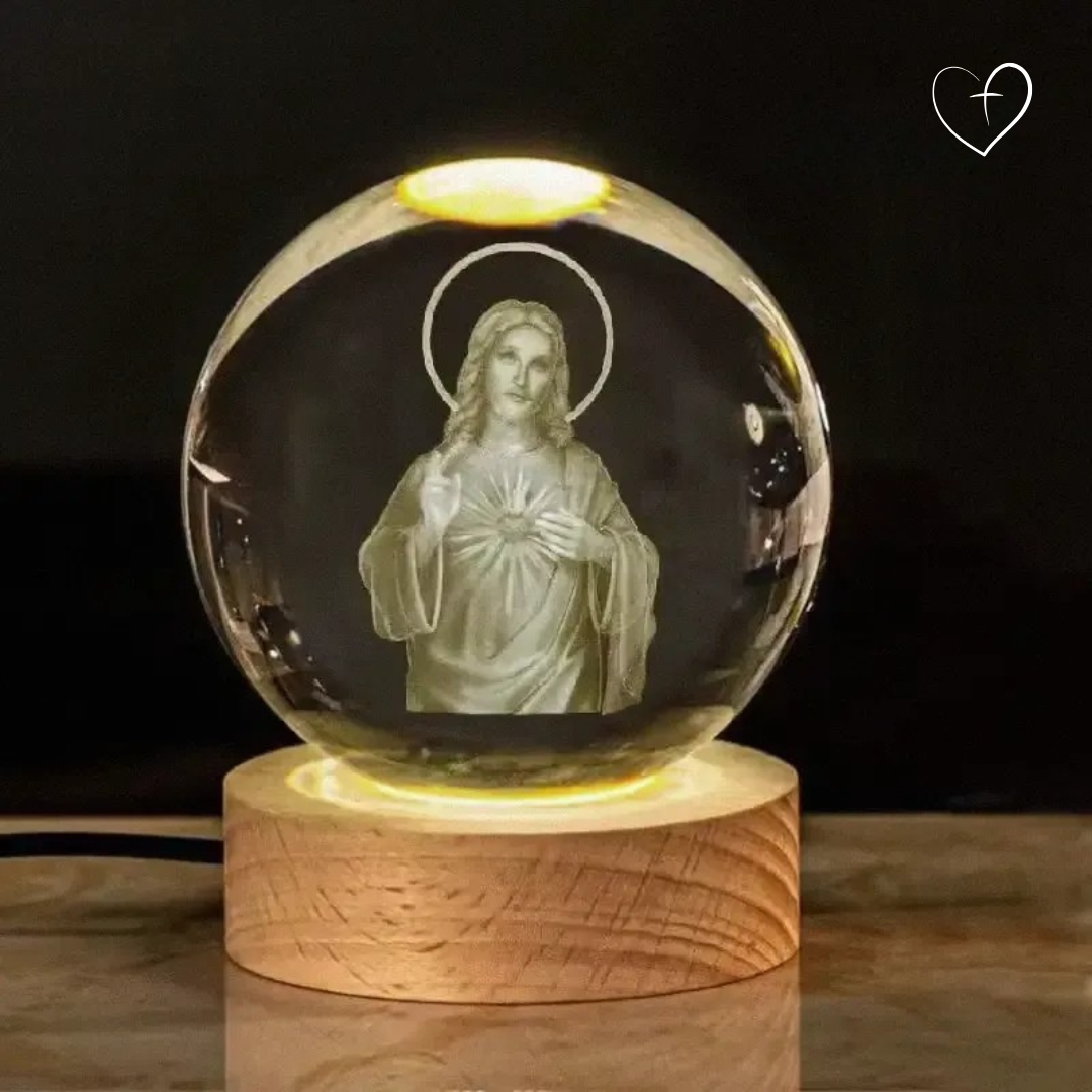 Esferas Católicas - Luminária em 3D LED