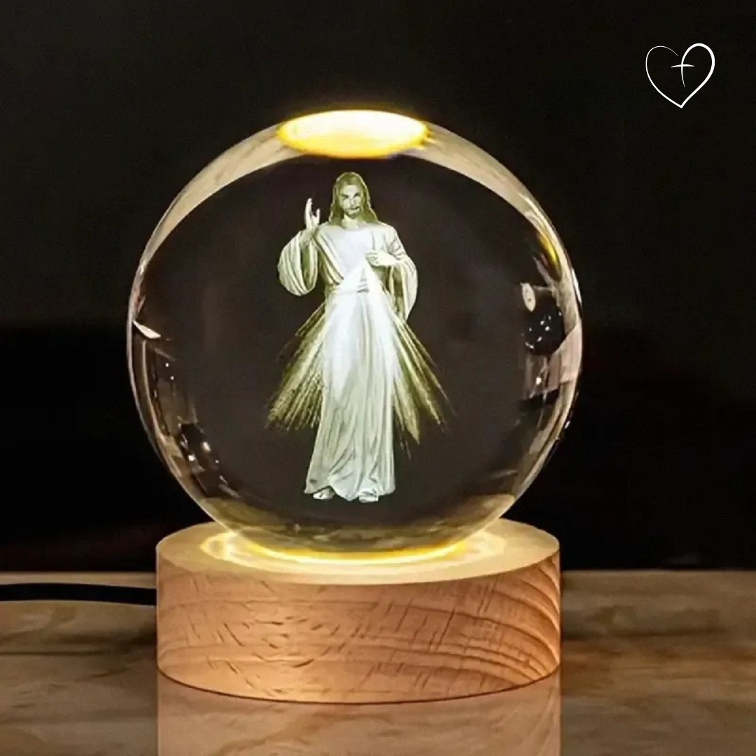 Esferas Católicas - Luminária em 3D LED