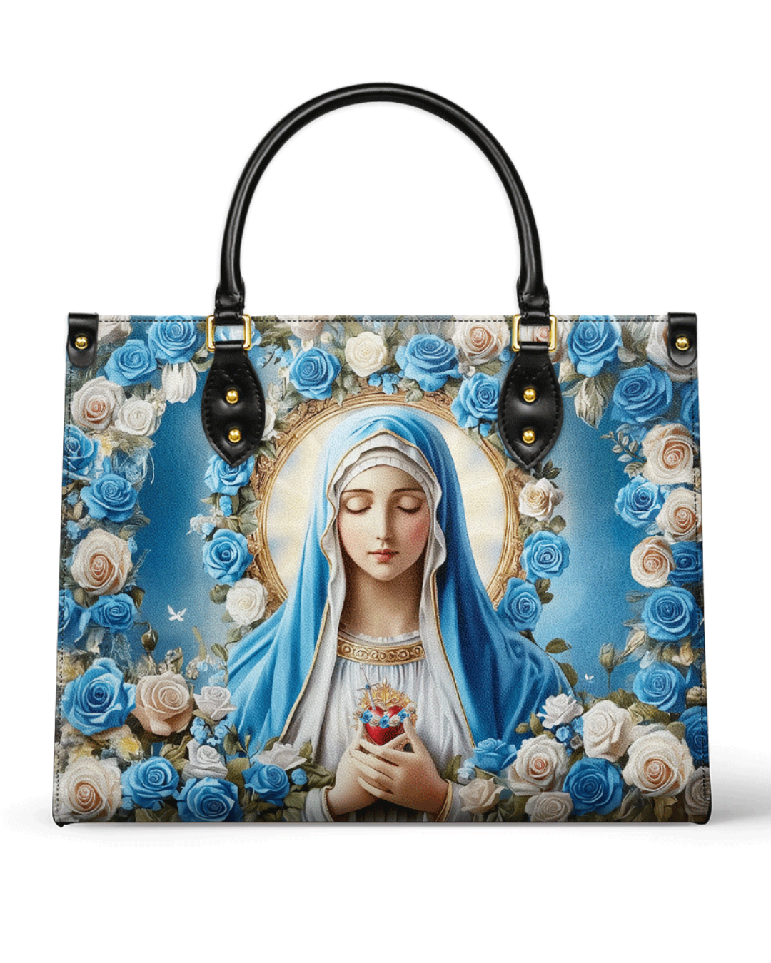 Bolsa Católica Feminina - Sagrado Coração de Maria