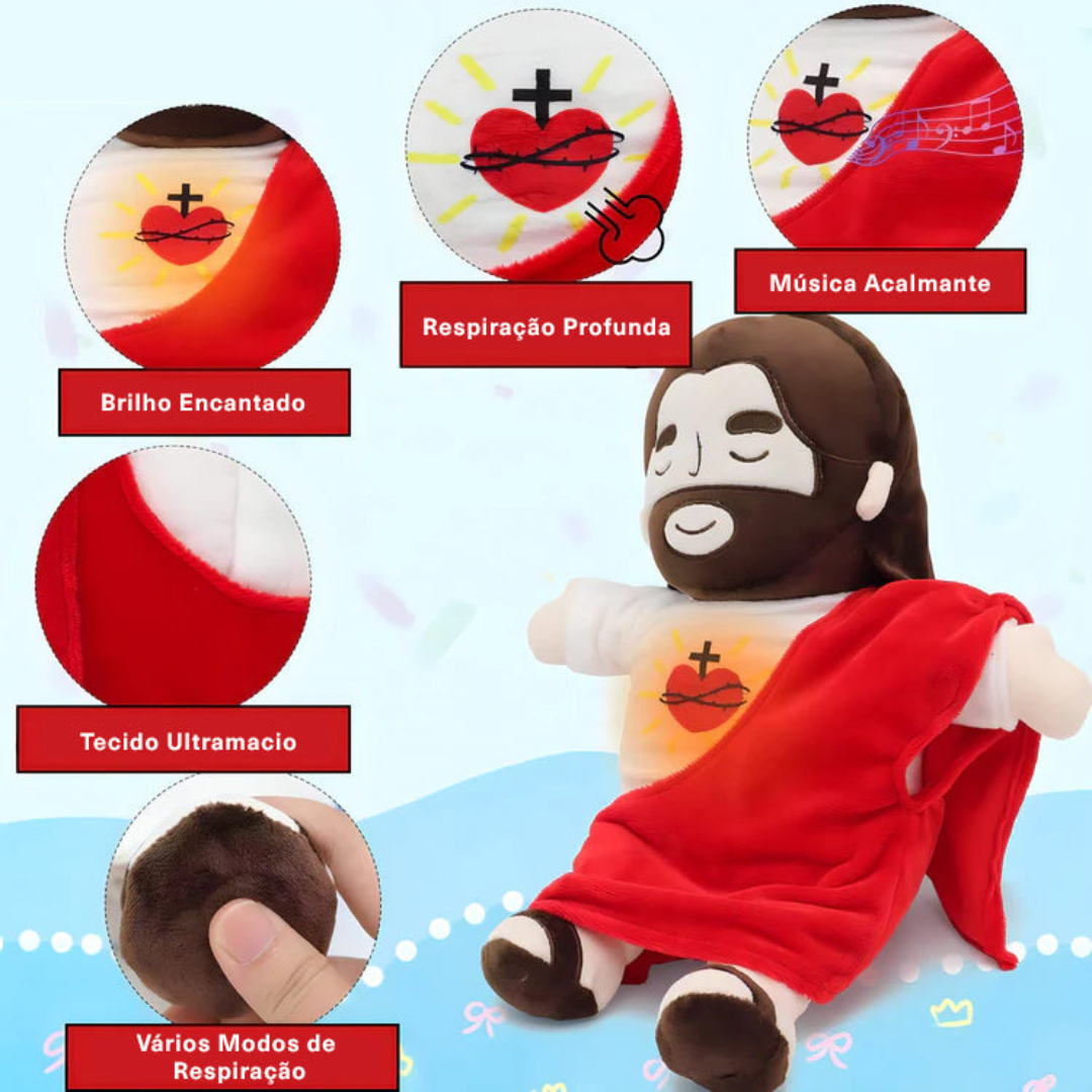 Ninar com Cristo – Uma Pelúcia que Transmite Tranquilidade e Proteção