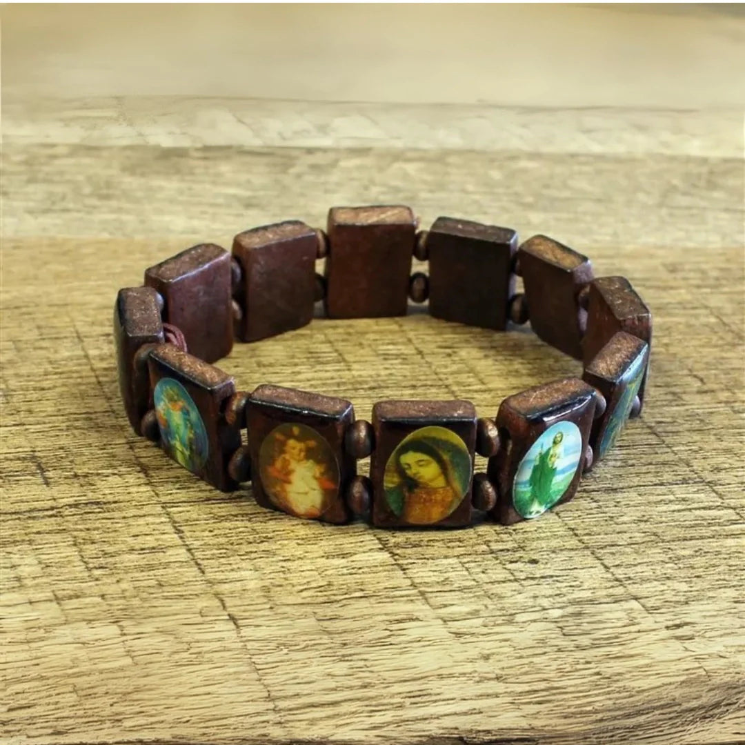 Pulseira de Madeira - Clássica e Tradicional