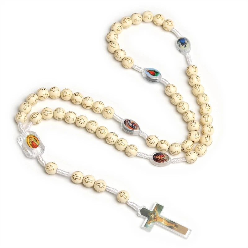 Santo Terço de plástico - Ideal para acompanhar presentes!