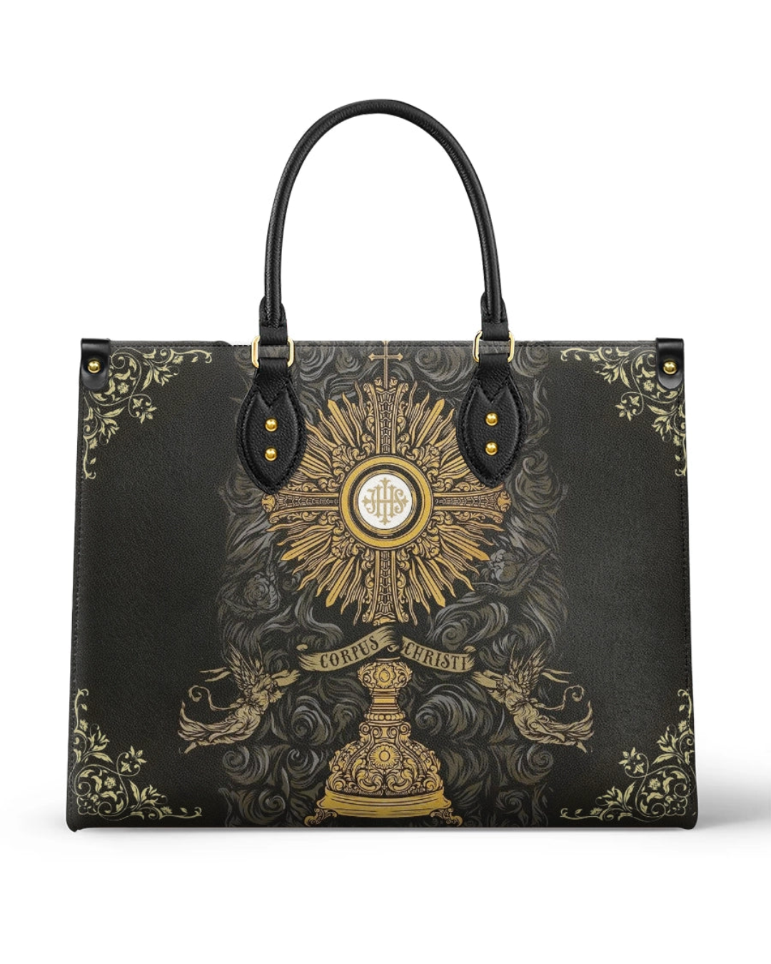 Bolsa Católica em Couro - Eucaristia