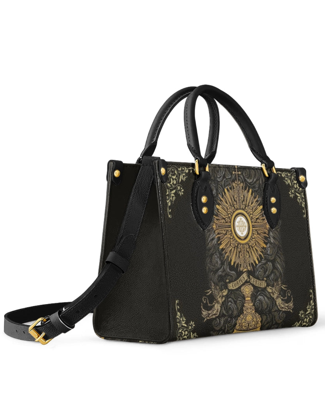 Bolsa Católica em Couro - Eucaristia