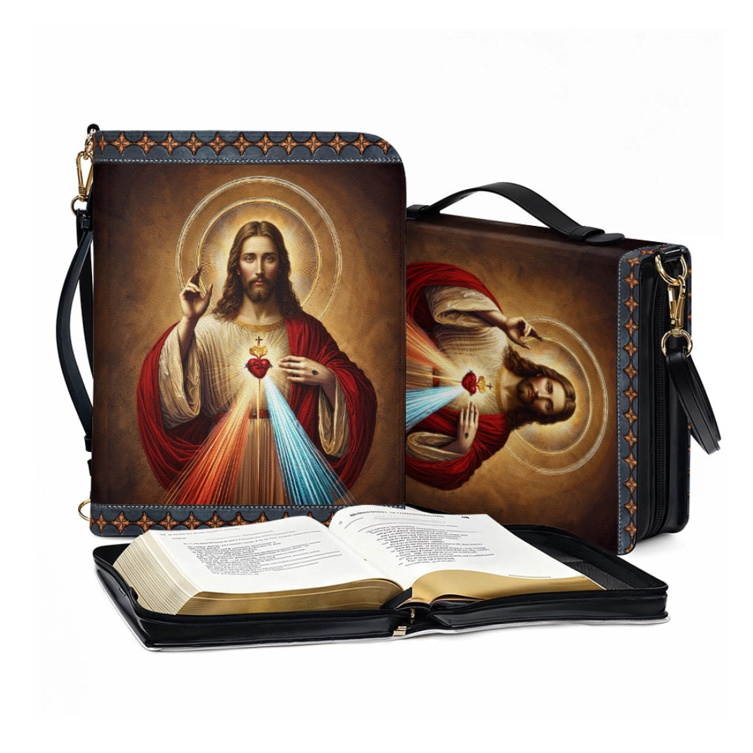 Capa de Bíblia - Sagrado Coração de Jesus