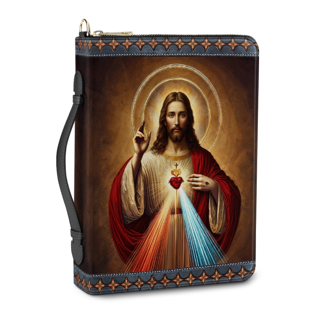 Capa de Bíblia - Sagrado Coração de Jesus