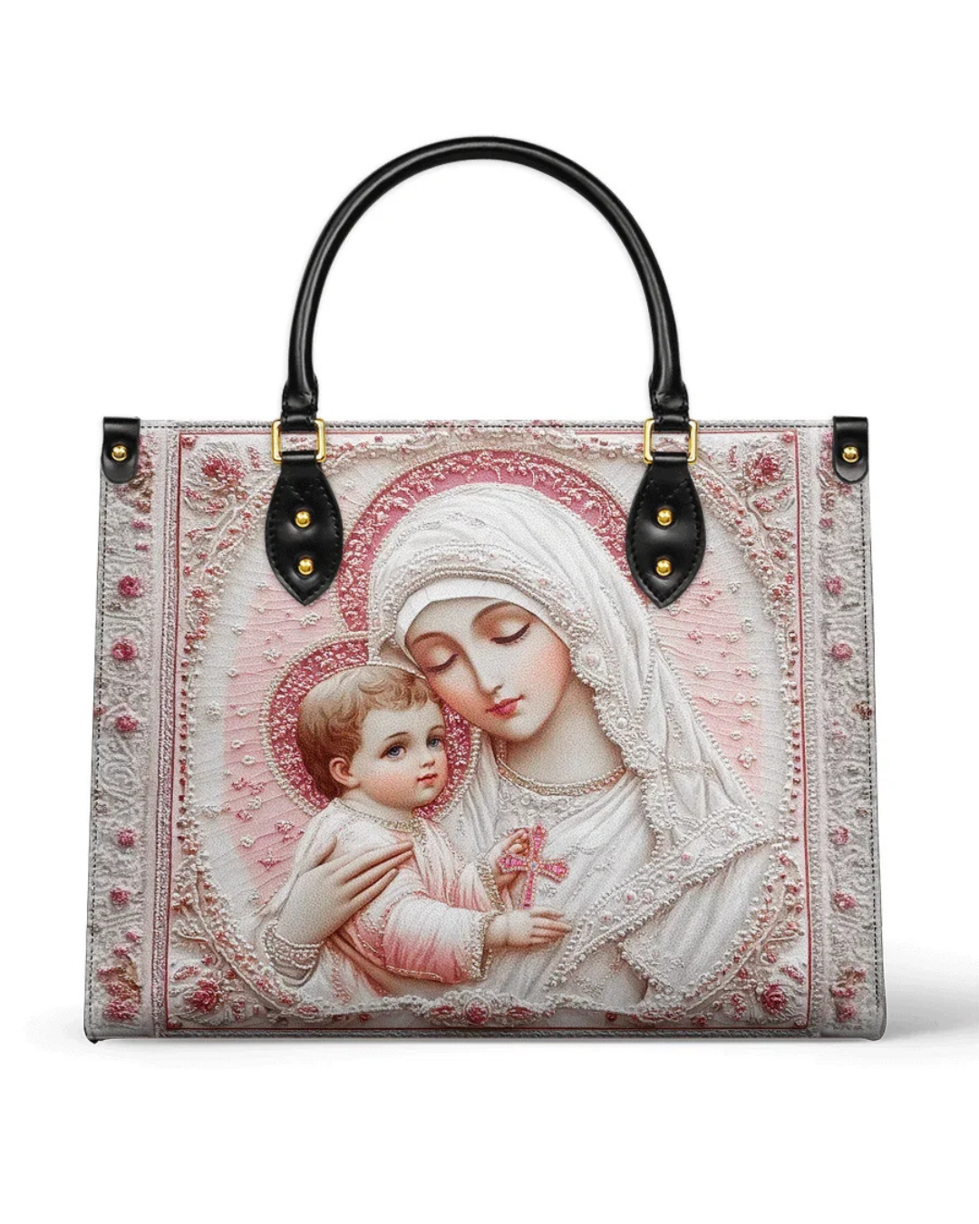 Bolsa Católica Feminina - Rosa Sacra