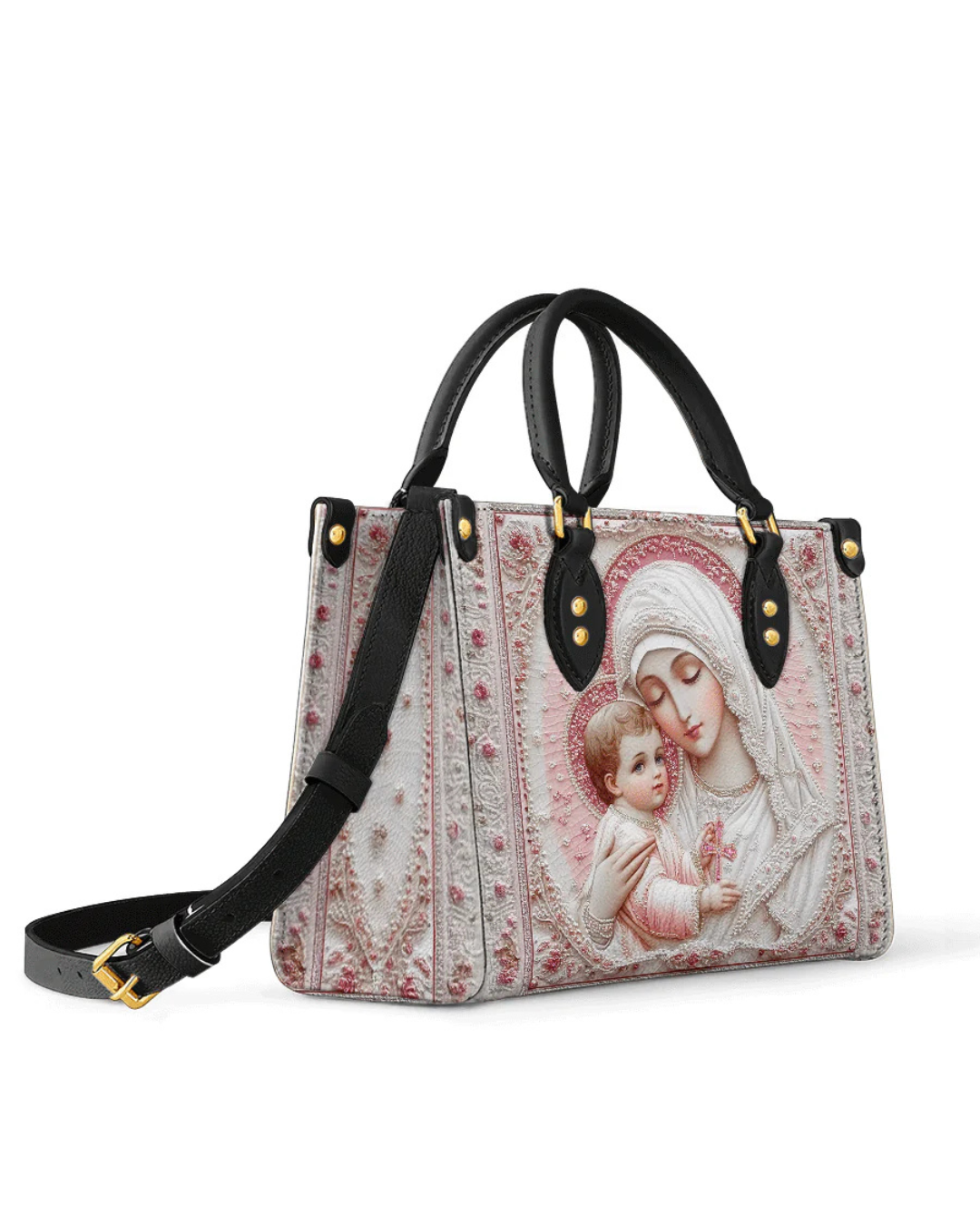 Bolsa Católica Feminina - Rosa Sacra