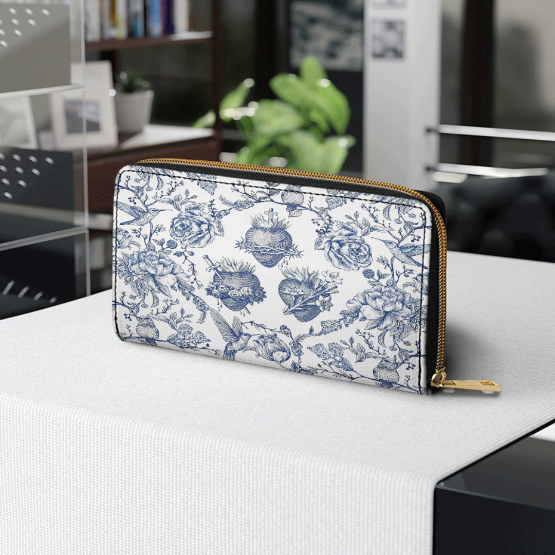 Carteira Católica Feminina - Sagrados Corações