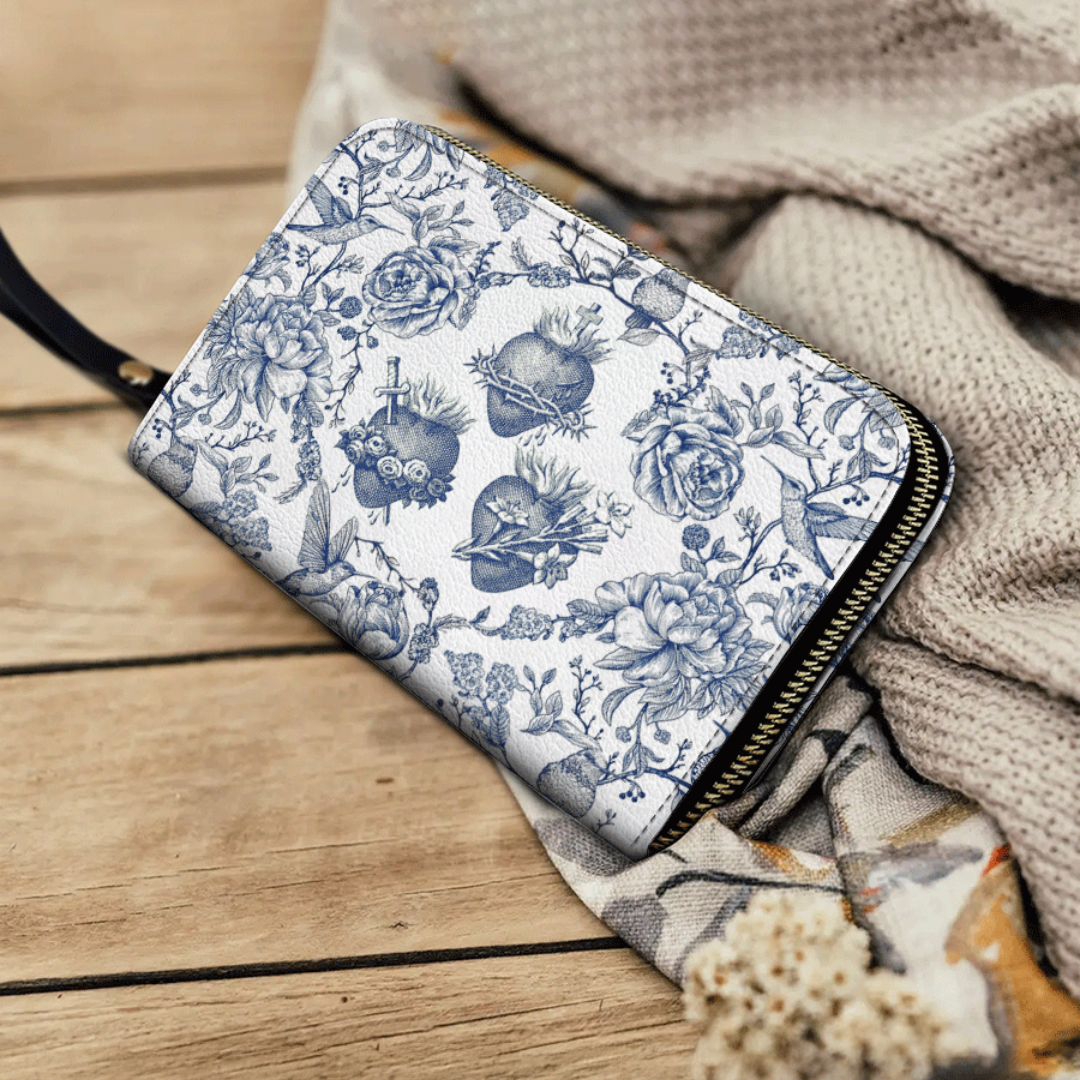 Carteira Católica Feminina - Sagrados Corações