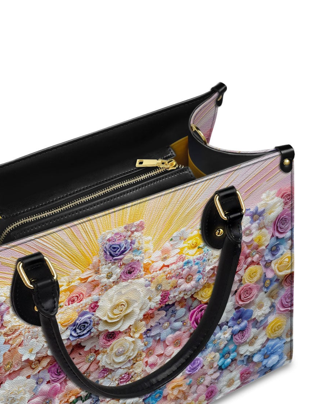 Bolsa Católica Feminina - Flores da Graça