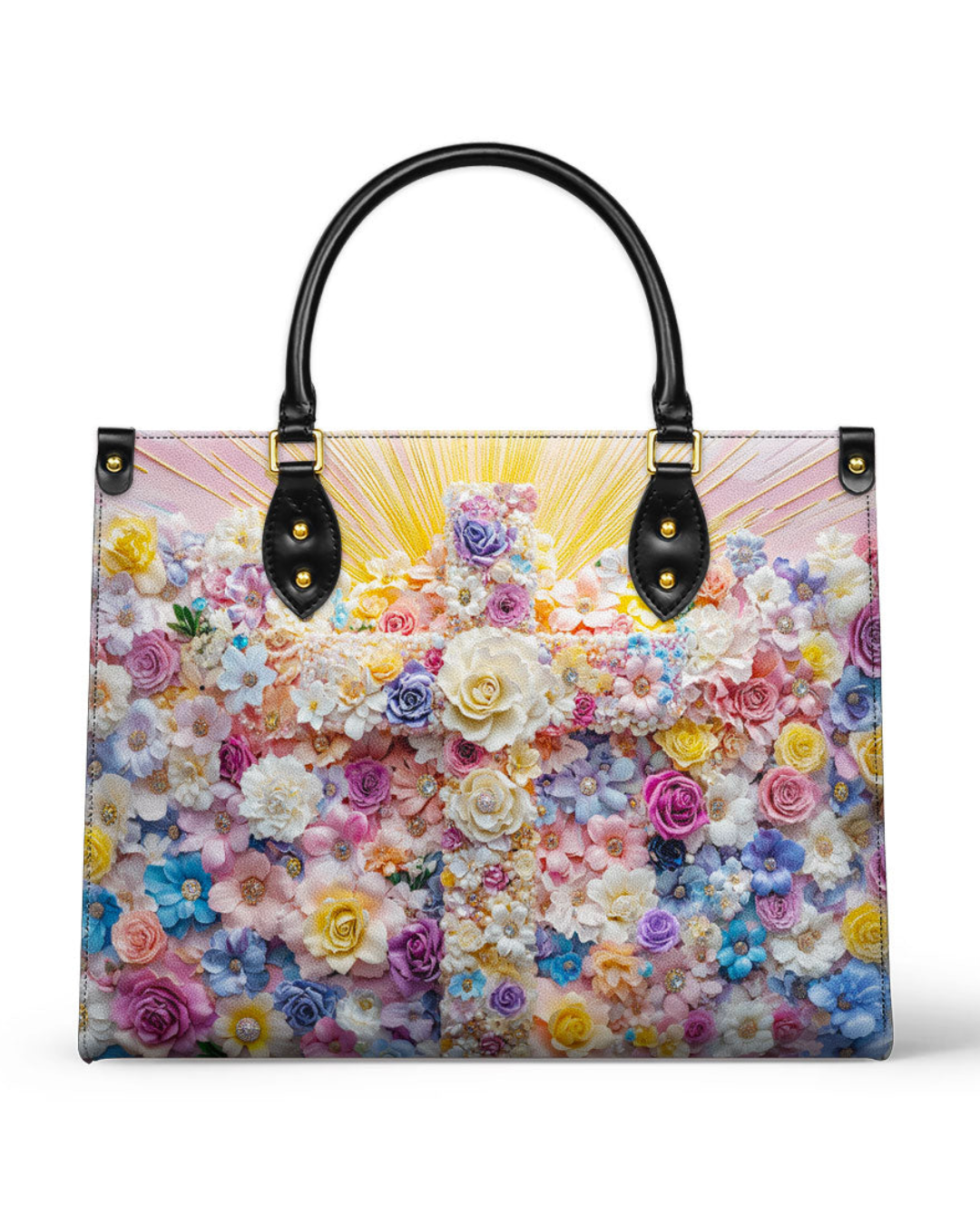 Bolsa Católica Feminina - Flores da Graça