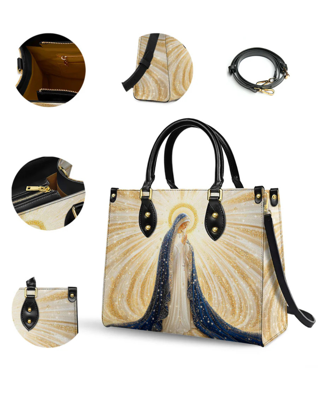 Bolsa Católica Feminina - Manto Celestial