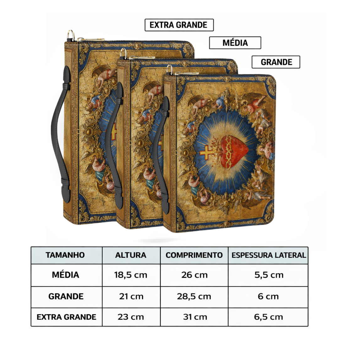 Capa de Bíblia - Sagrado Coração do Divino Amor