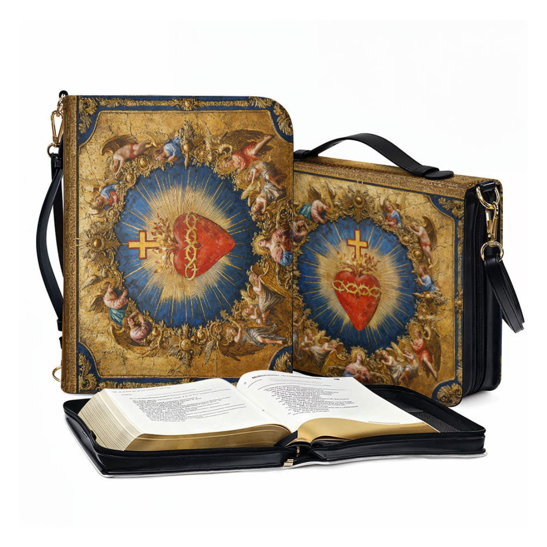 Capa de Bíblia - Sagrado Coração do Divino Amor