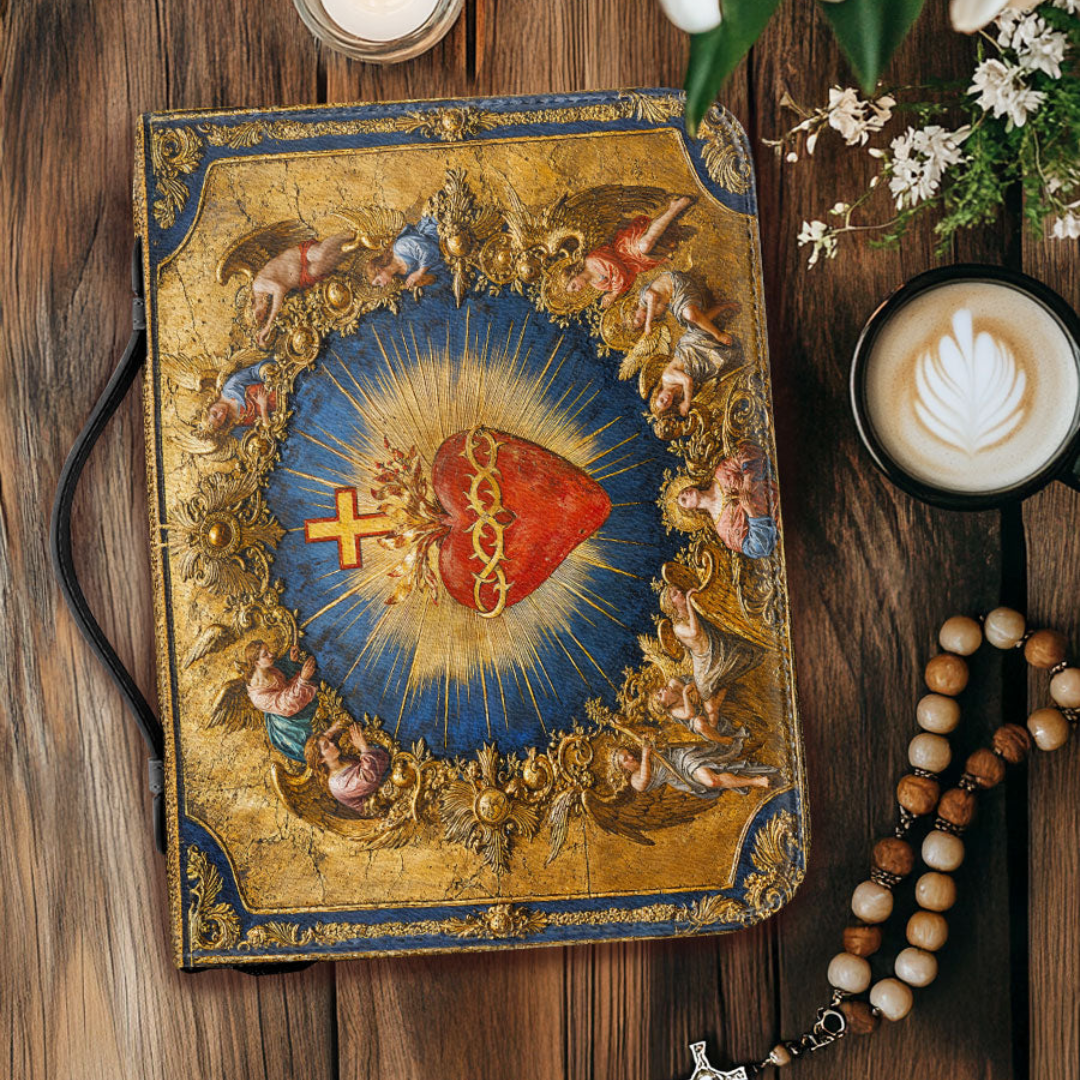 Capa de Bíblia - Sagrado Coração do Divino Amor