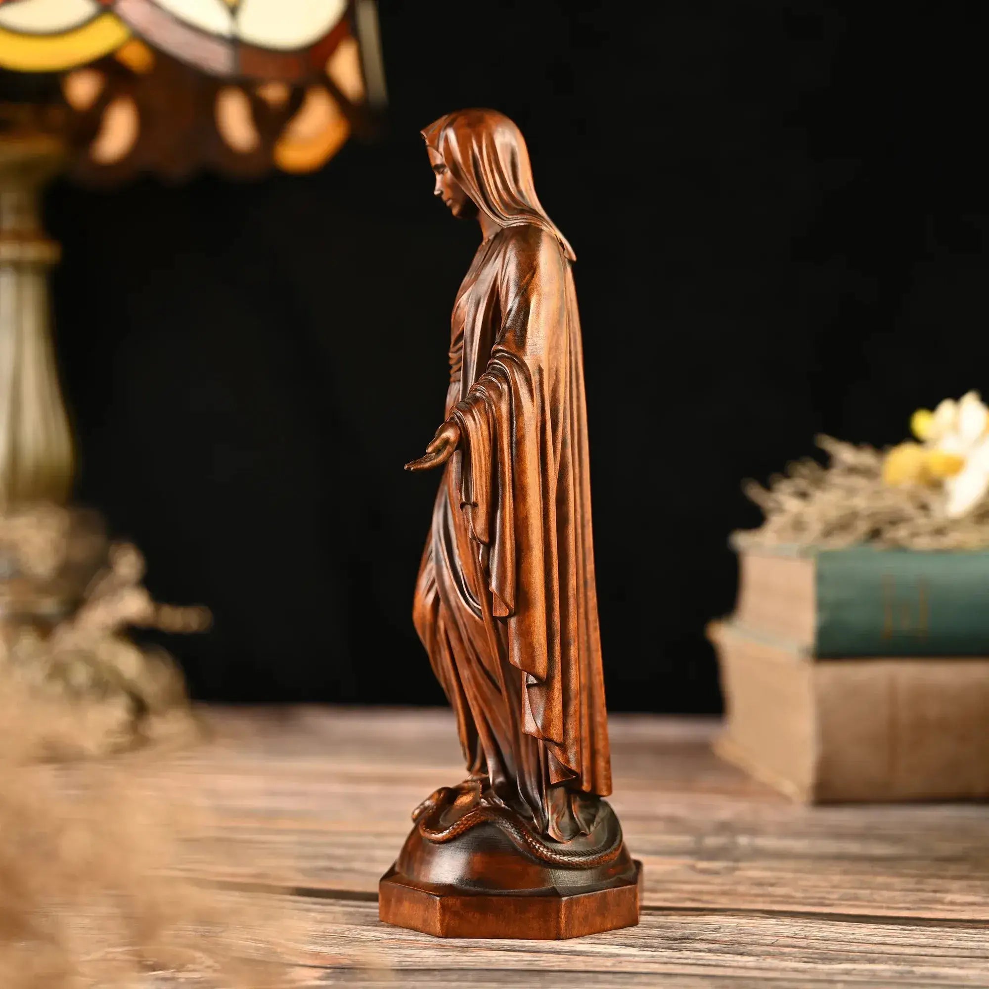 Imagem Virgem Maria em Madeira