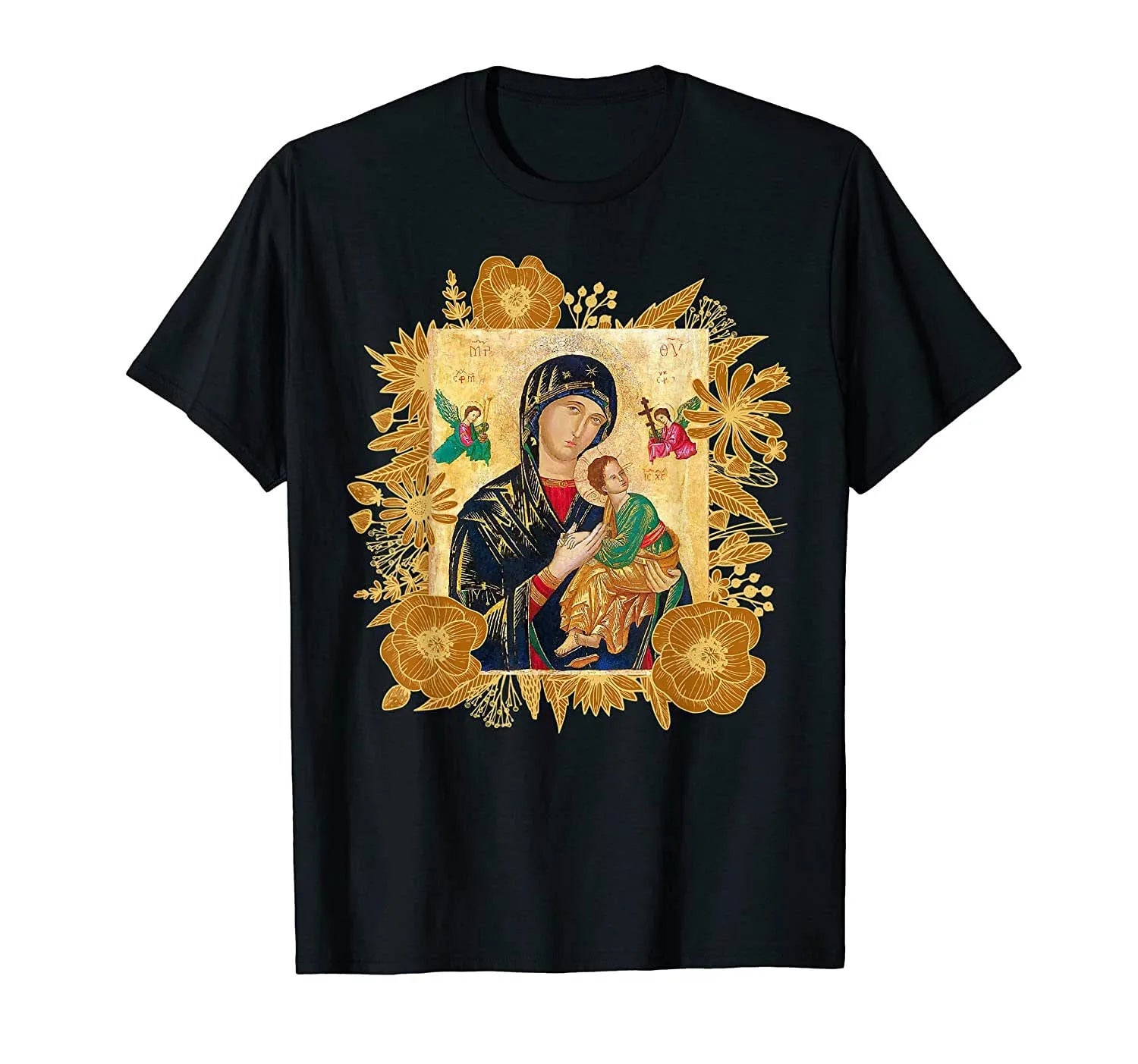 Camisa Católica de Nossa Senhora do Perpétuo Socorro