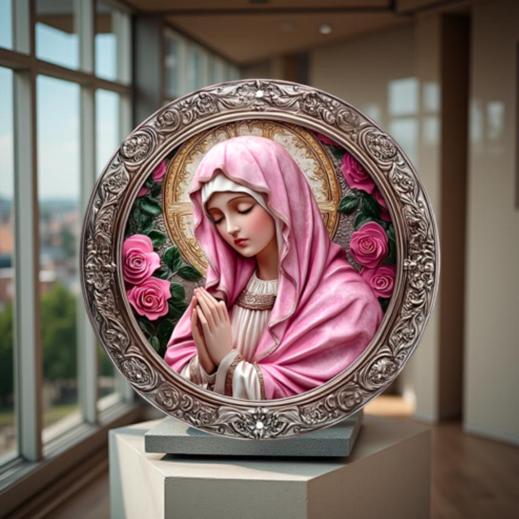 Decoração Católica Nossa Senhora em Oração