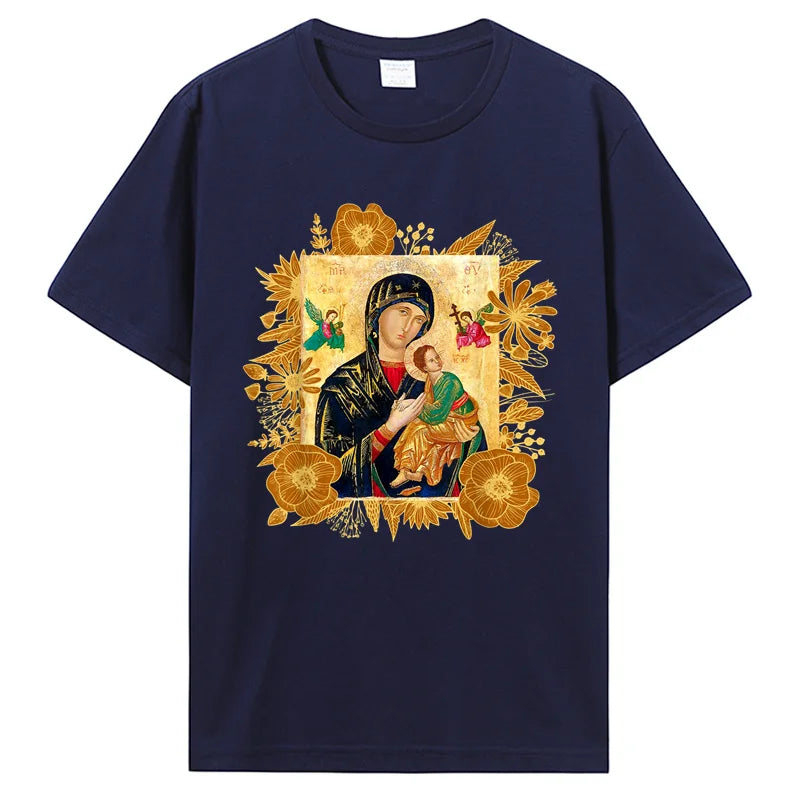 Camisa Católica de Nossa Senhora do Perpétuo Socorro
